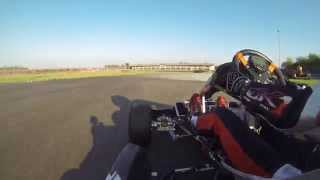 preview picture of video 'OK1 Racing Team Italy - Free practice KZ2'