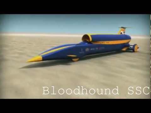 Bloodhound SSC - 1500 KM/H rocket car