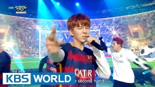 MONSTA X - RUSH | 몬스타엑스 - 신속히 [Music Bank HOT Stage / 2015.10.02]