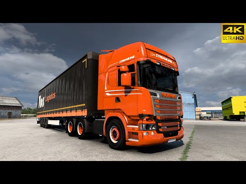4K | Scania Megamod | ProMods | ETS2 1.46 | Gusev 🇷🇺 - Elbląg 🇵🇱