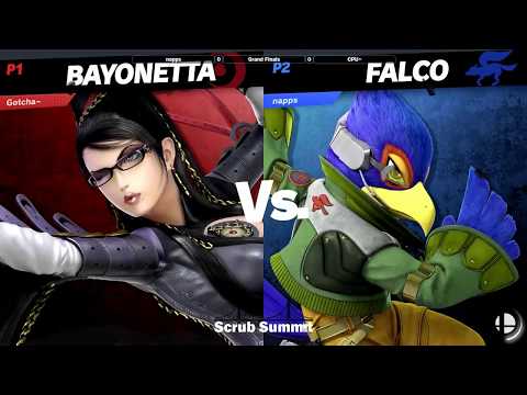 Scrub Summit V - Grand Finals - CPU~ (Bayonetta) vs napps (Falco)