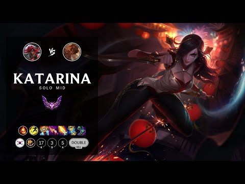 Katarina Mid vs Taliyah - KR Master Patch 12.10