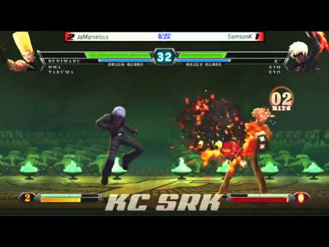 KOF13 Grand Finals: JaMarvelous (Benimaru/Hwa/Takuma) vs. SamsonK (K'/Vice/Kyo and K'/Kim/Kyo)