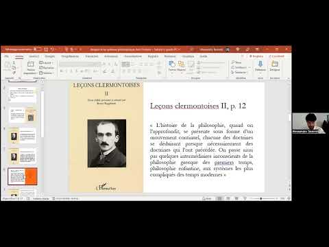 2022 Global Bergsonism Research Project — Alessandro Taverniti