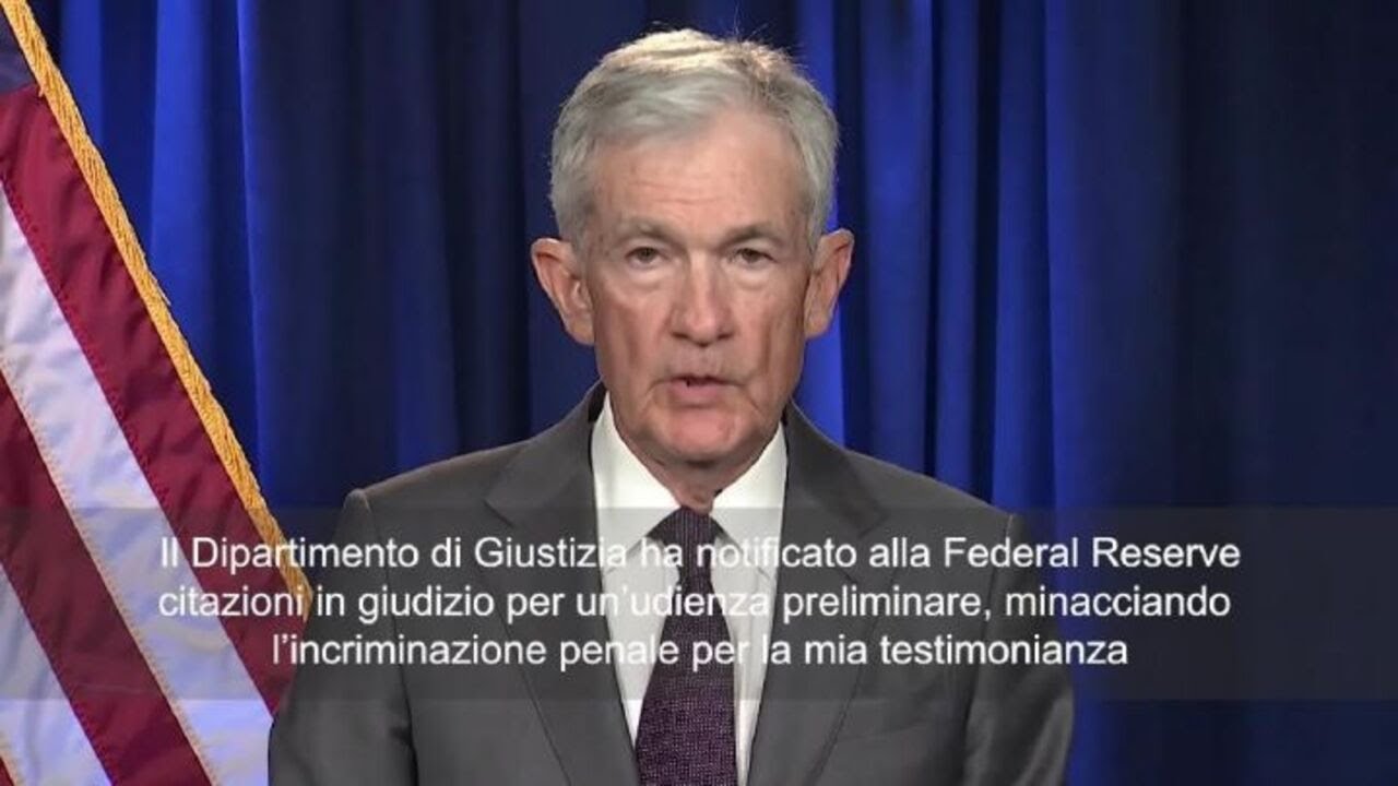 Jerome Powell: L'indagine sulla Fed è solo un'intimidazione di Trump
