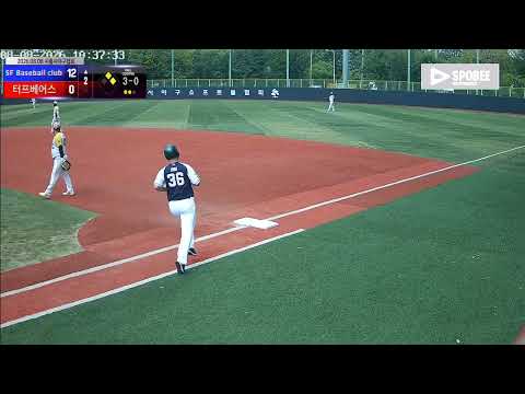 터프베어스 vs SF Baseball club 경기 영상 | 8/8 (소망야구장)