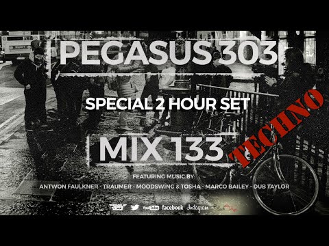 🔊 Pegasus 303 Mix 133 | 2-Hour Dark & Driving Techno DJ Set