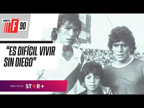 ¡LA EMOCIÓN DE LALO MARADONA AL RECORDAR A DIEGO EN #ESPNF90!