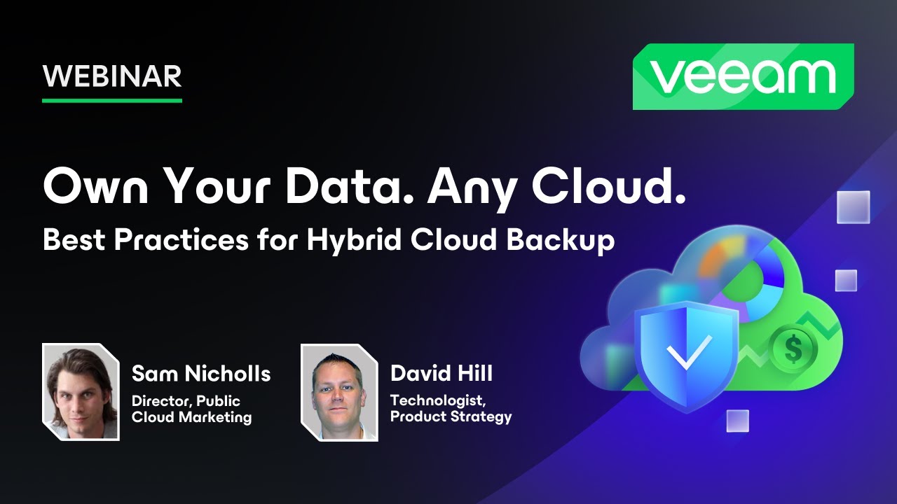 Own Your Data. Any Cloud: Best Practices for Hybrid Cloud Backup video