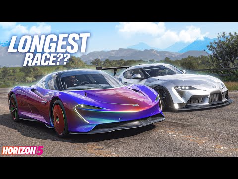 The REAL Longest Race in Forza Horizon 5 - Let's Play Part 11