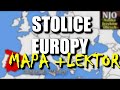 Stolice Europy - mapa oraz lektor