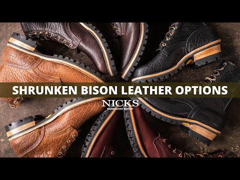 ALL Shrunken Bison Leather Options | Nicks Customer Service