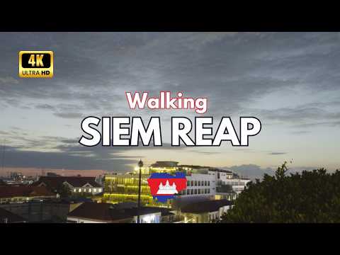 [4K Ultra HDR] 🇰🇭 Siem Reap Nightlife &amp; Hidden Gems | Walking Tour Through Siem Reap's Best Hotspots