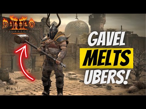 The EASIEST Ubers with WW Barb using this “USELESS” Hammer - Diablo 2 Resurrected