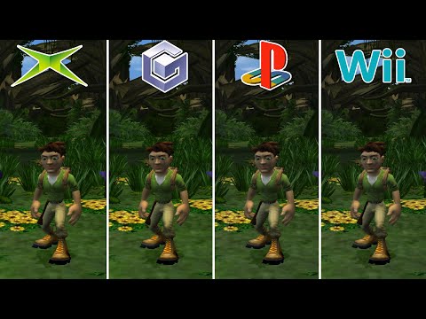 Pitfall: The Lost Expedition (2004) Xbox vs GameCube vs PS2 vs Wii (Best Graphics Comparison!)