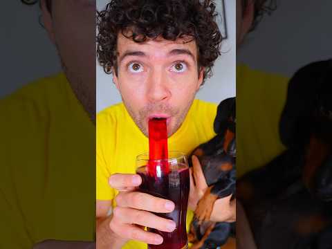 Un Jugo para Mami 🧃😂😱 #perrosalchicha