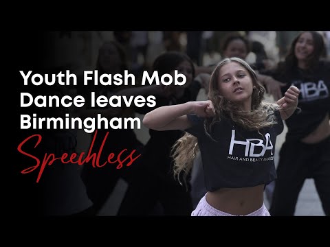 Youth Flash Mob Dance Leaves Birmingham Crowd Speechless