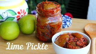 Lime Pickle Recipe || Tasty Homemade Traditional Lime Pickle || No Bitter Pickled Lime||Lemon pickle