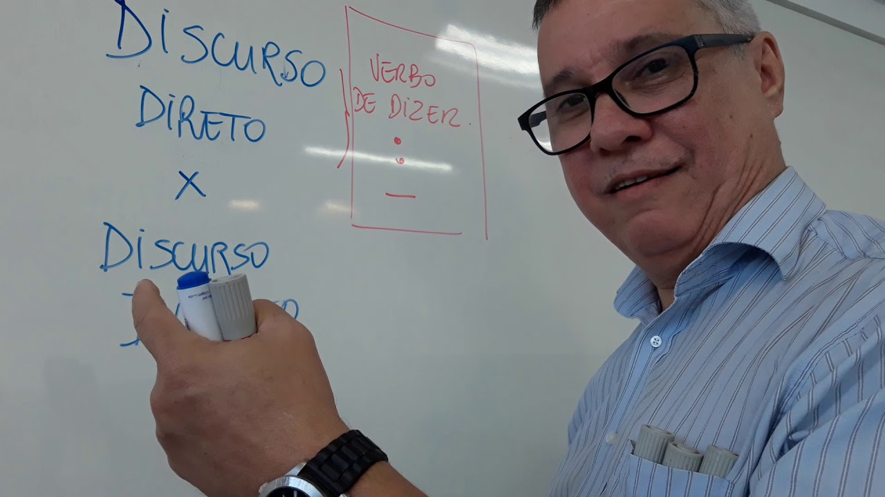 DISCURSO DIRETO E DISCURSO INDIRETO