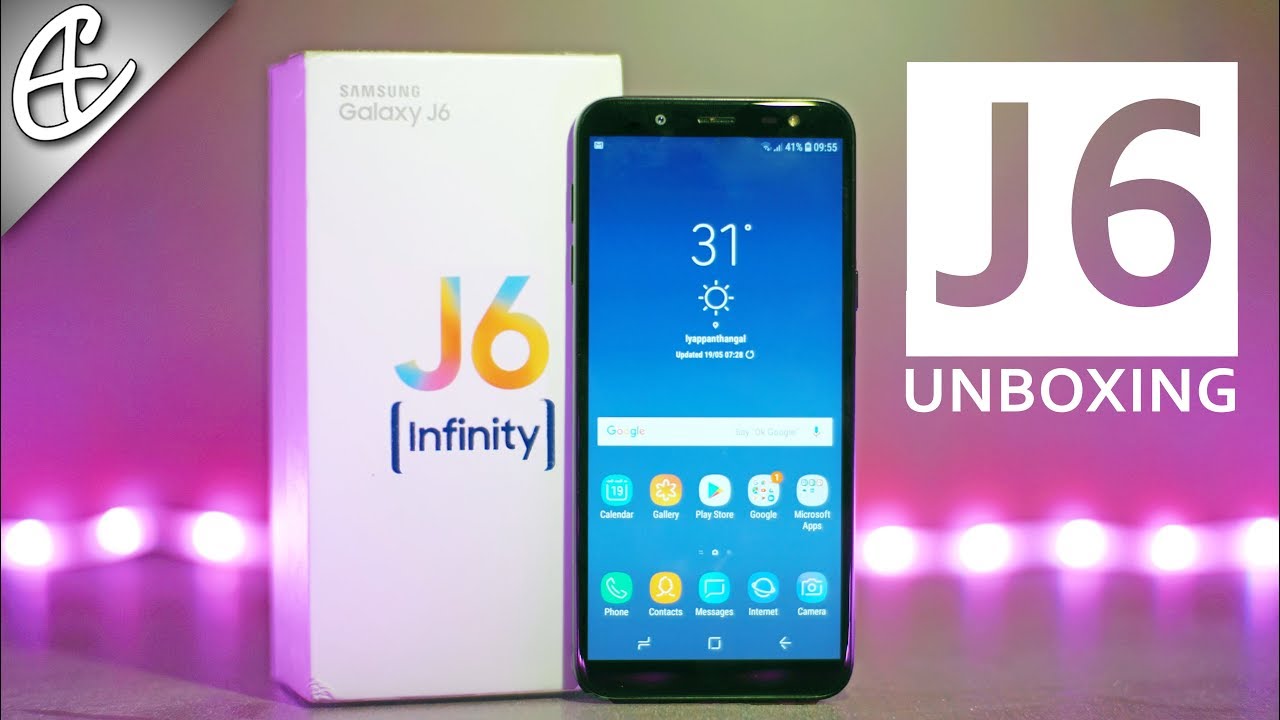 Samsung Galaxy J6 Unboxing & Hands On - Infinity Display & WHAT???