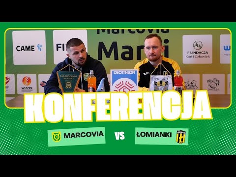 Konferencja pomeczowa - Marcovia vs. Łomianki (0:3) @wwl24pl
