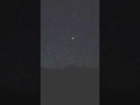 Luzes no céu de Mercês Minas Gerais