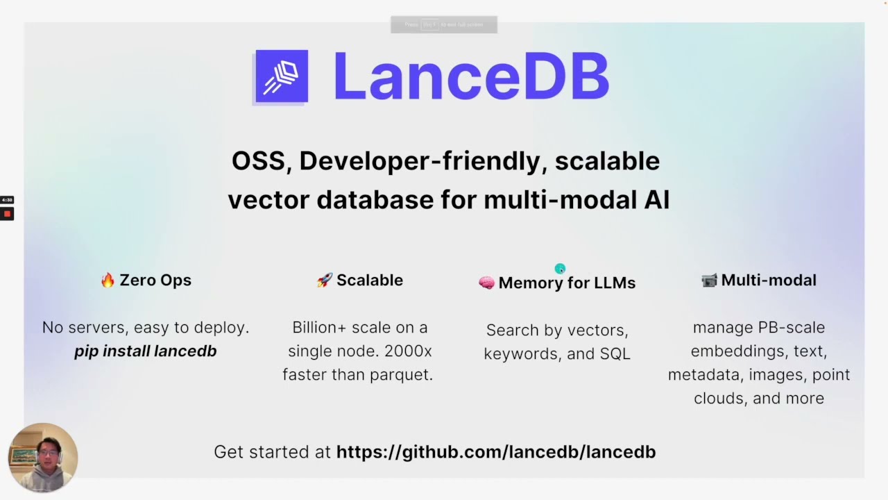 Intro to LanceDB in 2 Minutes