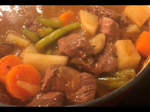 Old Fashioned Beef Stew. A classic comfort food recipe...