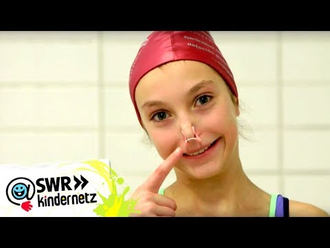 Anstrengendes Training - Reporterin Alina beim Synchronschwimmen | Tigerenten Club