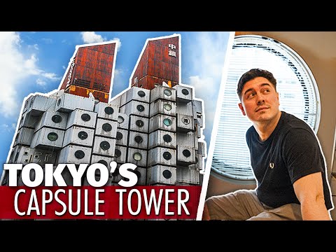 日本CAPSULE大廈內部｜140套東京迷你公寓 (Inside Japan’s CAPSULE Tower | 140 TINY Tokyo Apartments)