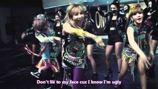 2NE1 - Ugly MV [english subs + romanization + hangul]