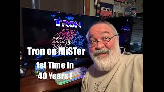 Played Arcade TRON for 1st Time in 40 Years - MiSTer FPGA 8bit & Arcade Video Games - Retrogaming