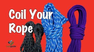 The EASIEST Way to Coil Rope