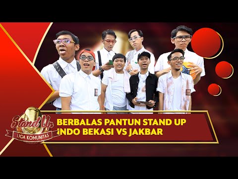PECAH GILA! Tawuran Pantun Antar Komunitas Stand Up Indo Bekasi dan Stand Up Indo Jakbar - LKS