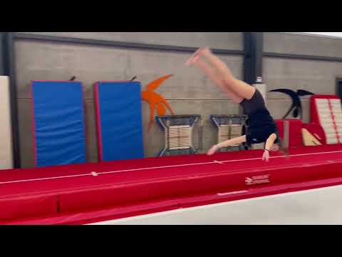 Tumbling training Esthetica Gymteam , Essen, 18 februari 2024