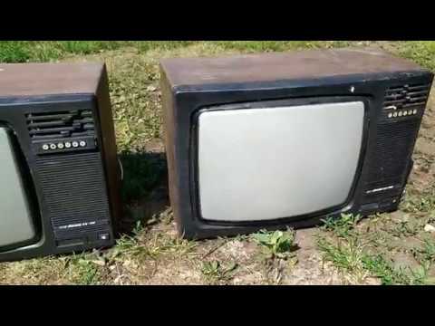 Телевизоры Рекорд ВЦ 381. Разбор но радио детали и различные металлы.