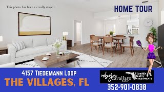 Home Tour Veranda in De Luna | 3 bedroom 2 bathroom close to Easport | The Villages Florida