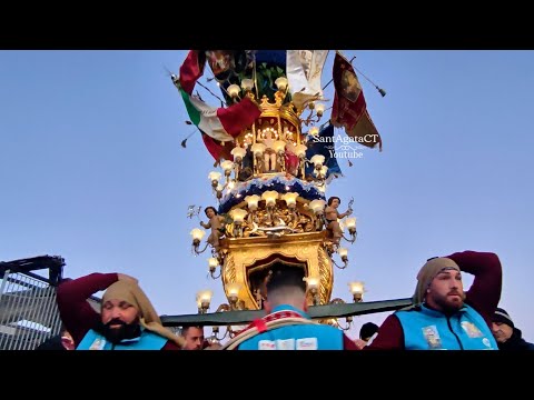 Cereo Pescivendoli - Festeggiamenti al porto 21/1/2023 Catania