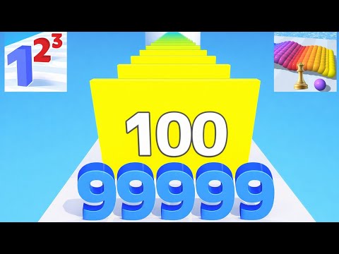2048 | Number Master Run and Merge vs [Level 2605] Canvas Run [930] all levels gameplay