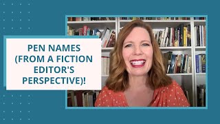 Writing Under a Pen Name | HOW TO WRITE A NOVEL STEP BY STEP, Week 34!