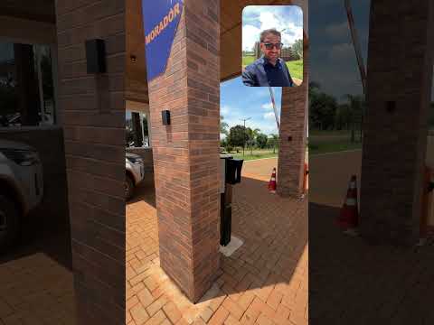 Portaria do Condomínio Portal do Prata no lago Corumbá IV em Abadiânia GO  #meulagocorumba