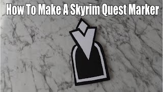 How to make a Skyrim Quest Marker Cool Door thing