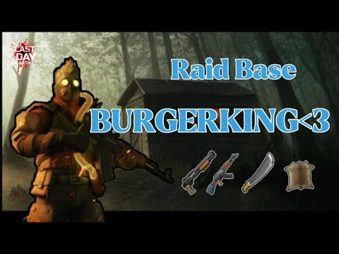 LDOE - Raid Base BURGERKING 3 - Last day on earth survival - RixDevil