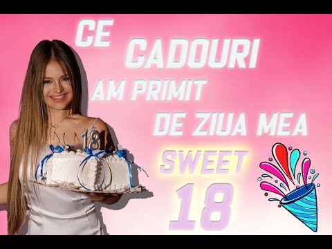 What I got for my birthday 😍😝SWEET18🥹