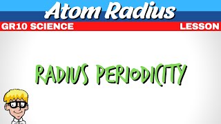 Atom Radius Grade 10
