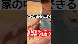 すぐに出来る！おうちで簡単に出来る知育遊び #知育 #知育動画1歳 #海外在住ママ #shorts #赤ちゃんのいる生活