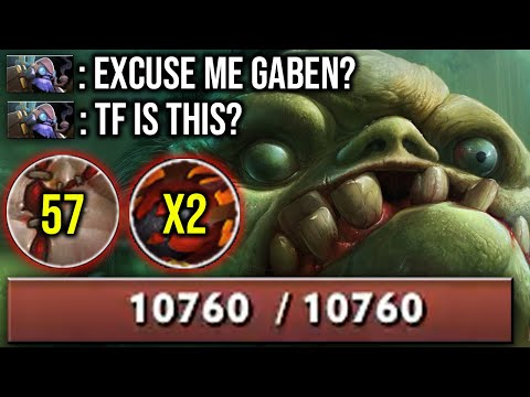Excuse Me Gaben!! Is This Dota 2 Hero? WTF 49KILLS 10000HP Raid Boss!!