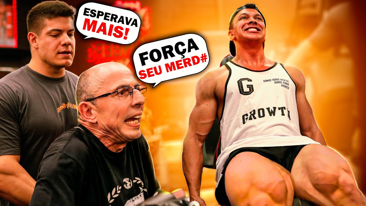 FIQUEI DE PERNA BAMBA NO TREINÃO SEM PIEDADE ( ͡° ͜ʖ ͡°) ft JOHANN & TENENTE BRENO