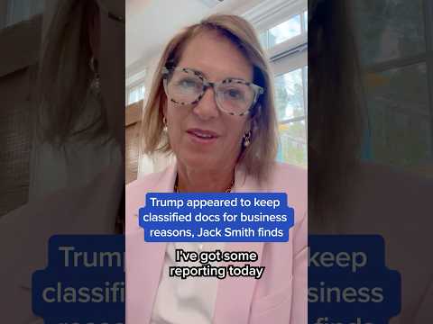 Trump appeared to keep classified docs for business reasons, Jack Smith finds