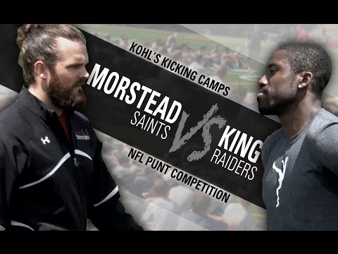 NFL Punter Competition: Thomas Morstead Vs. Marquette King